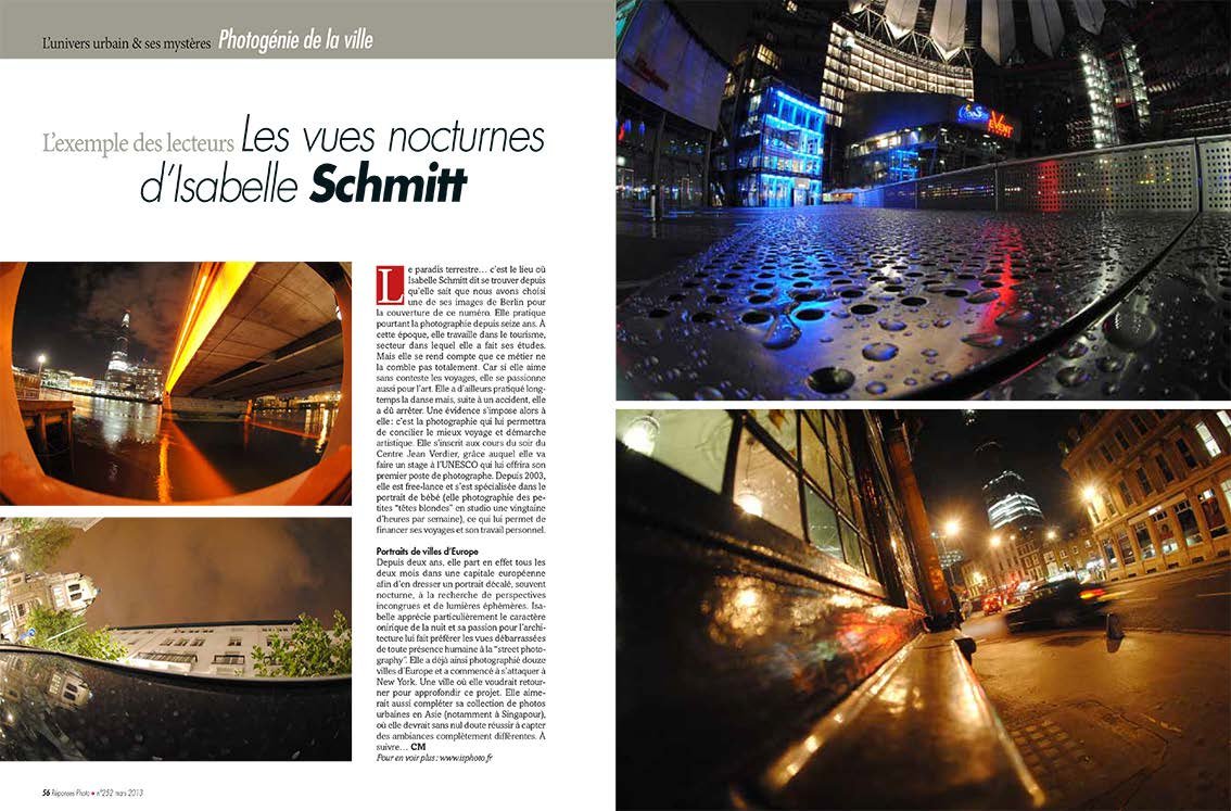 Publication photographique — Isabelle Schmitt