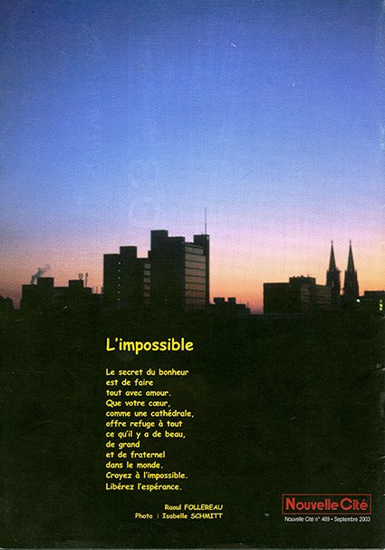 Nouvelle Cité · Isabelle Schmitt archives